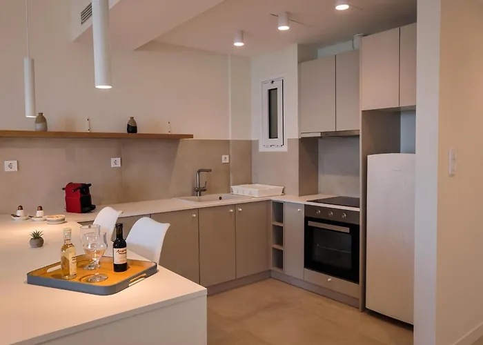 La Bleue Beachfront Boutique Lejlighed Vrahati